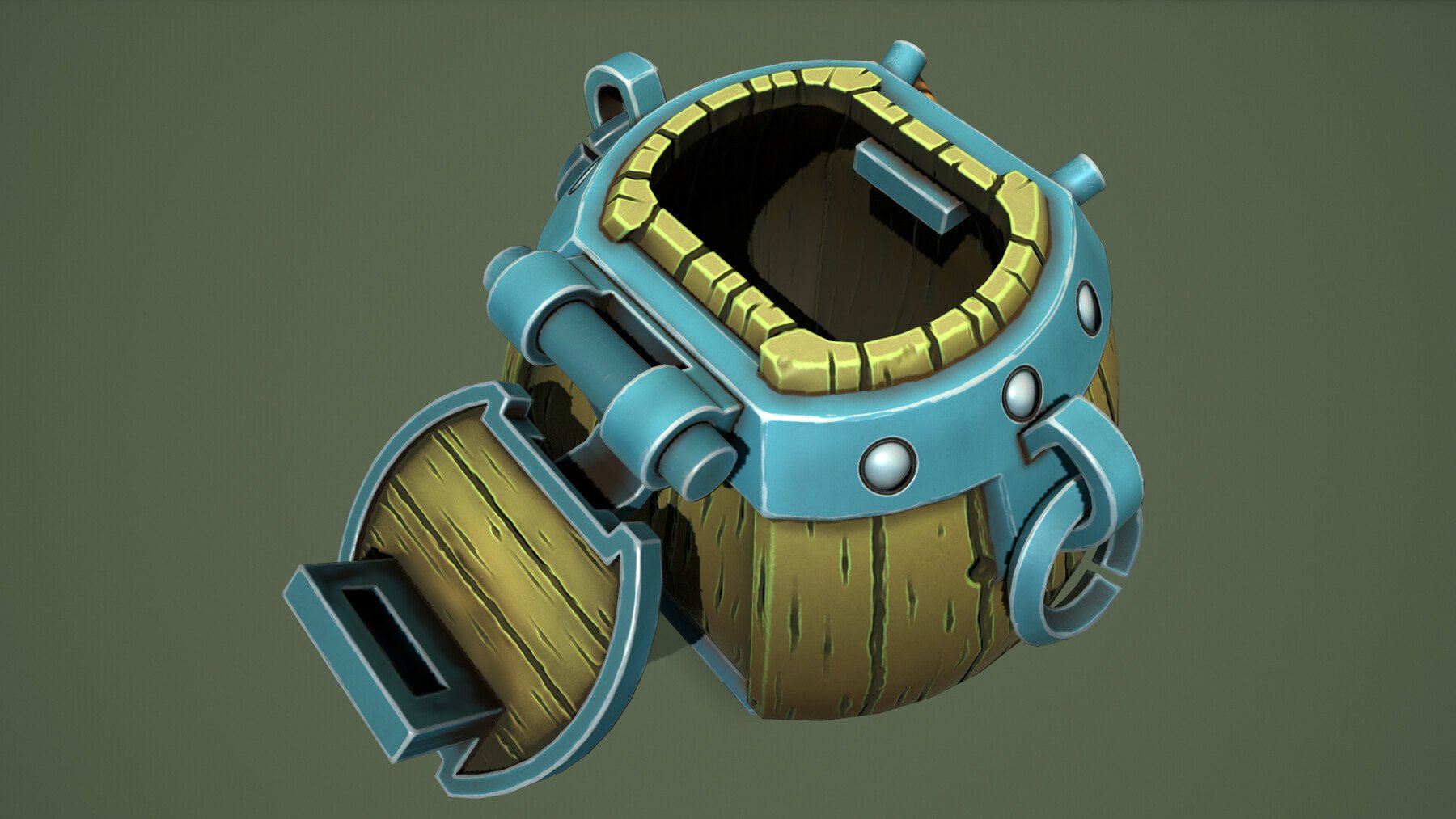 ArtStation Barrel Chest Game Assets   File 