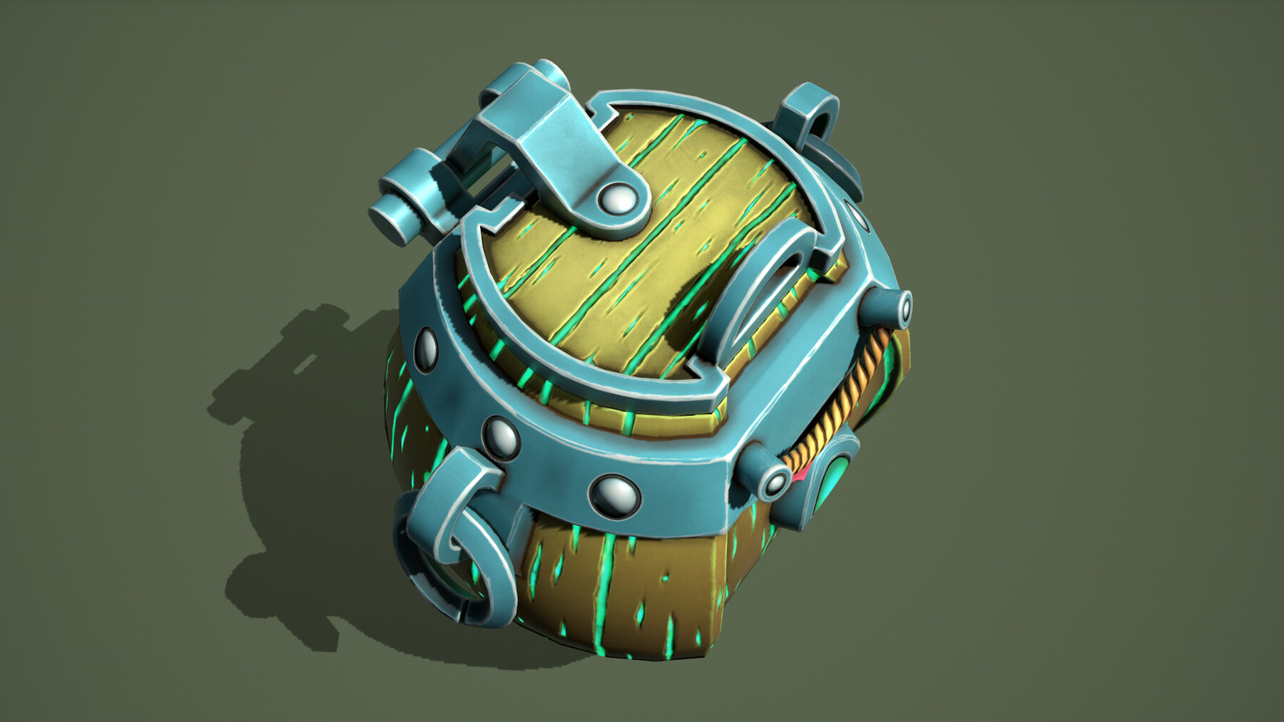 ArtStation Barrel Chest Game Assets