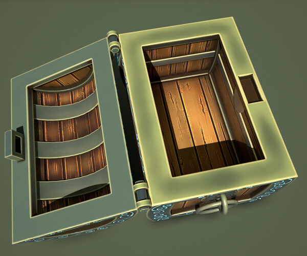ArtStation - Magic chest 2 | Game Assets