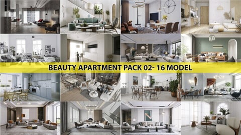 Beauty Apartment Pack 02 - 16 model