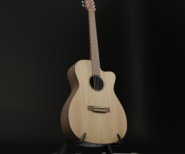 ArtStation Cort Acoustic Guitar & Stand Resources