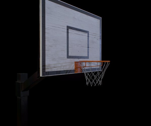 Artstation Basketball Hoop Game Assets