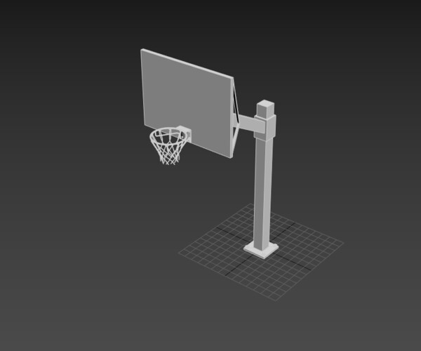 ArtStation - Basketball Hoop System 3D Model