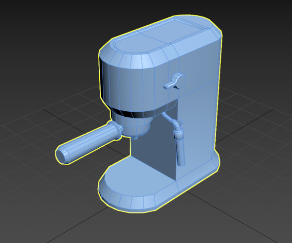 ArtStation - Coffee Machine | Game Assets