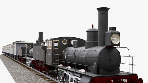 Steam locomotive type 030 series Gv