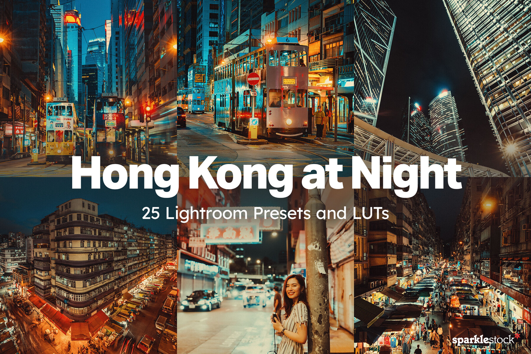 ArtStation - Hong Kong at Night LUTs and Lightroom Presets | Resources
