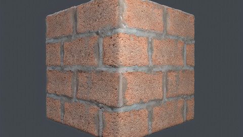 New Concrete Block Wall 0 Material