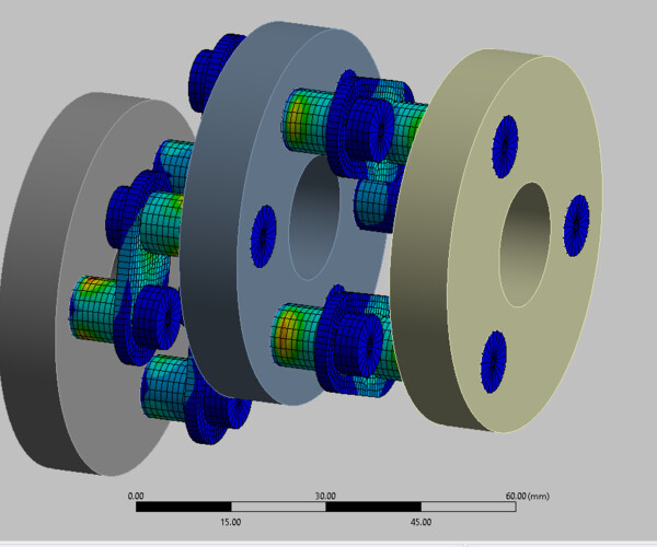 ArtStation Schmidt Coupling Ansys Mechanical Transient Analysis with