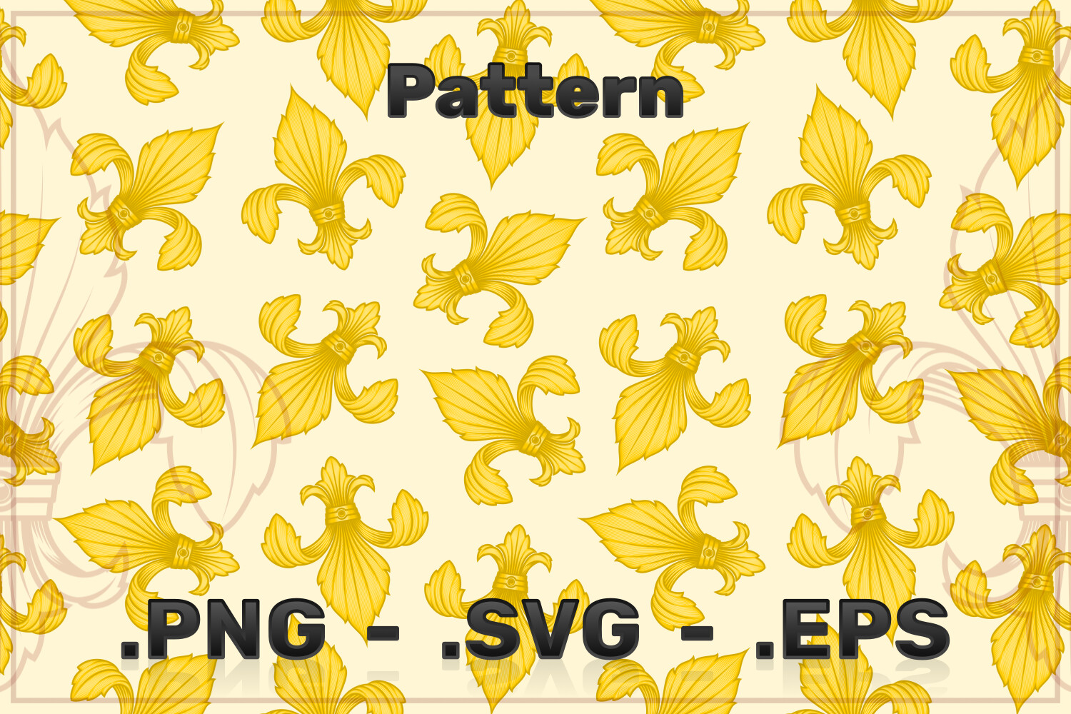 ArtStation  Vector Design Of Fleur De Lis Heraldic Symbol  Artworks