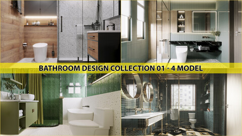 Bathroom Design Collection 01 - 4 Model