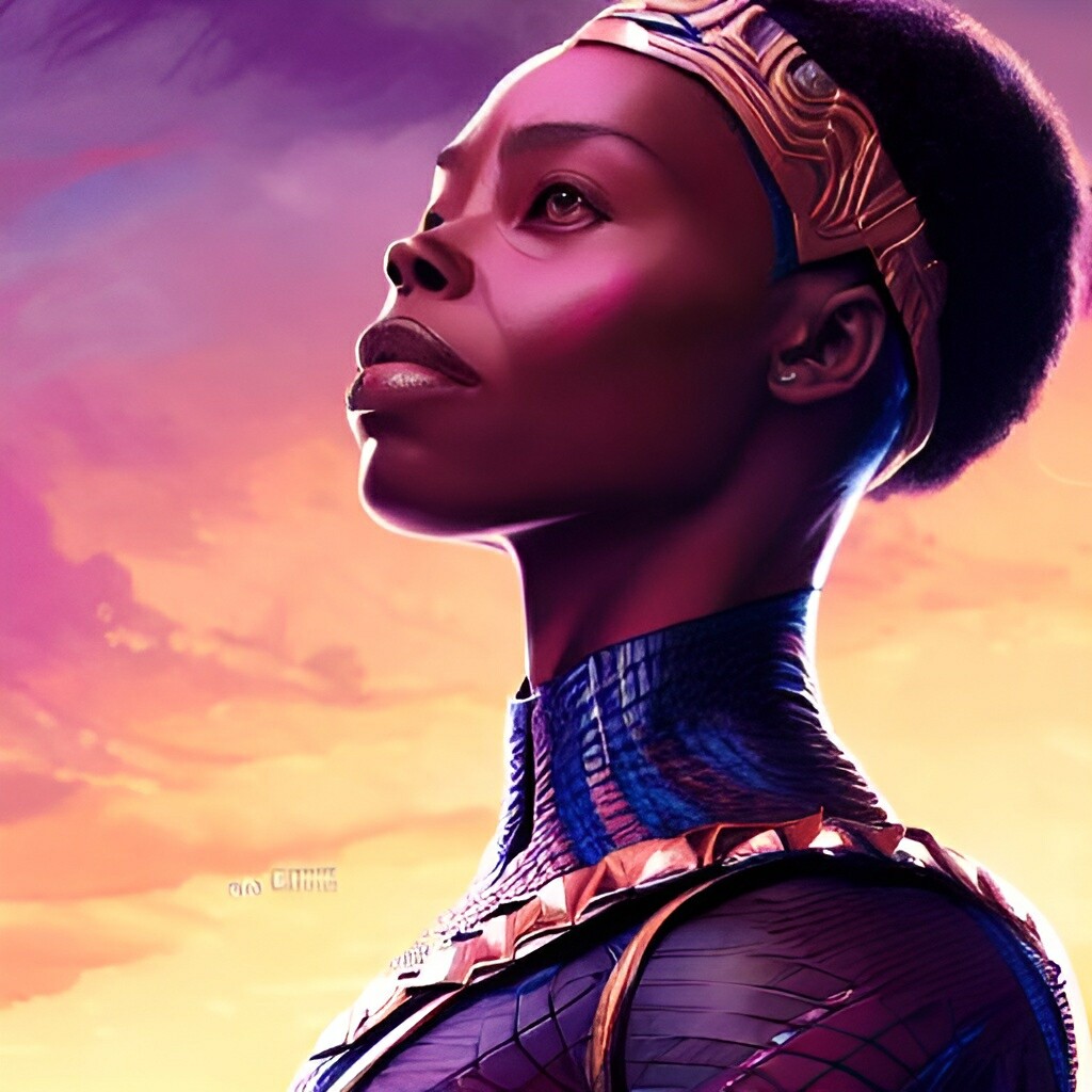 ArtStation - 0015 Wakanda Warrior Woman 111jpg wonder pack | Artworks