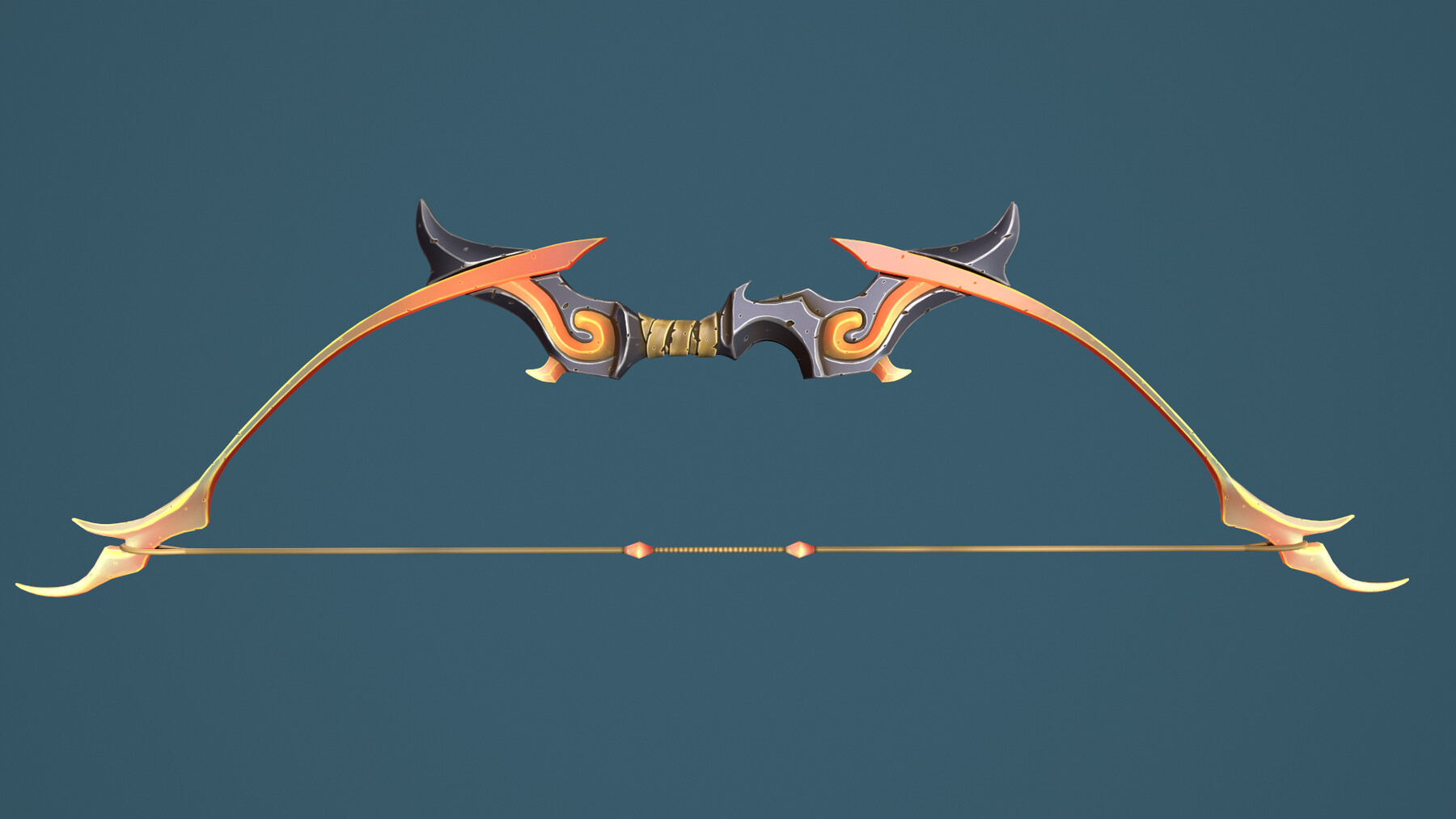 ArtStation - Snake bow and quiver | Game Assets