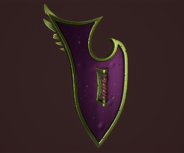 ArtStation - Rune shield | Game Assets