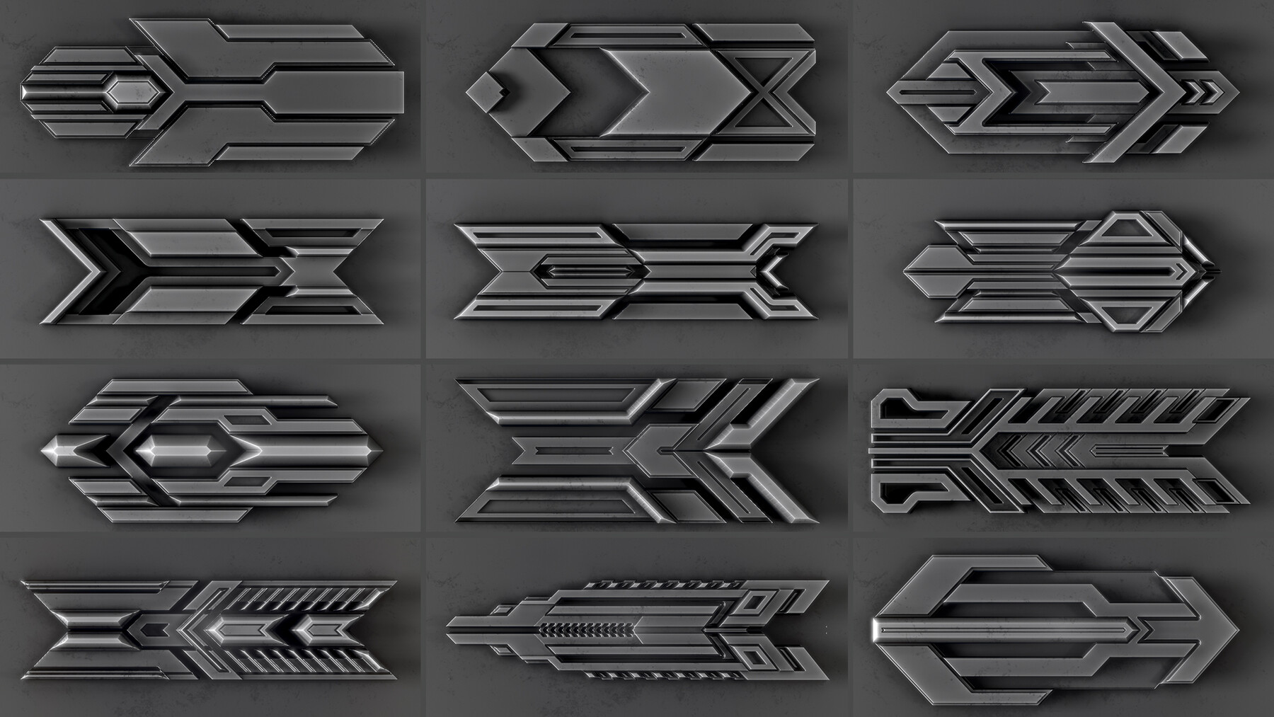 ArtStation - 187 Sci Fi Alpha vol - 02 | Brushes