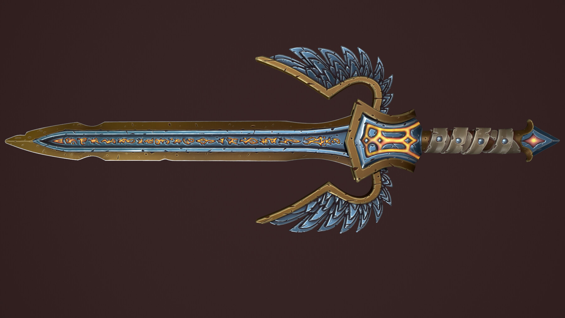 ArtStation - Rune sword | Game Assets