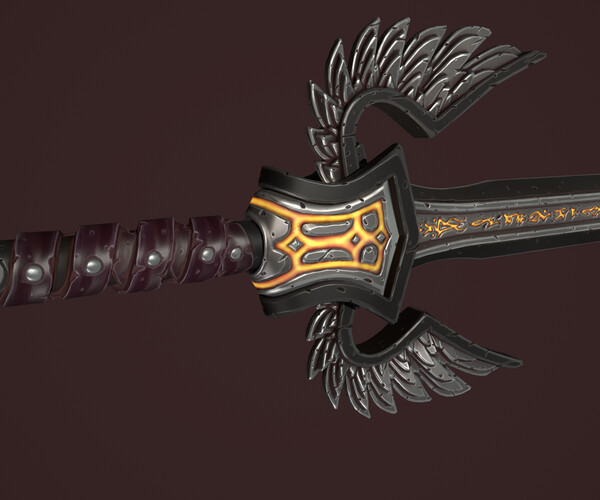 ArtStation Rune Sword Game Assets   File 