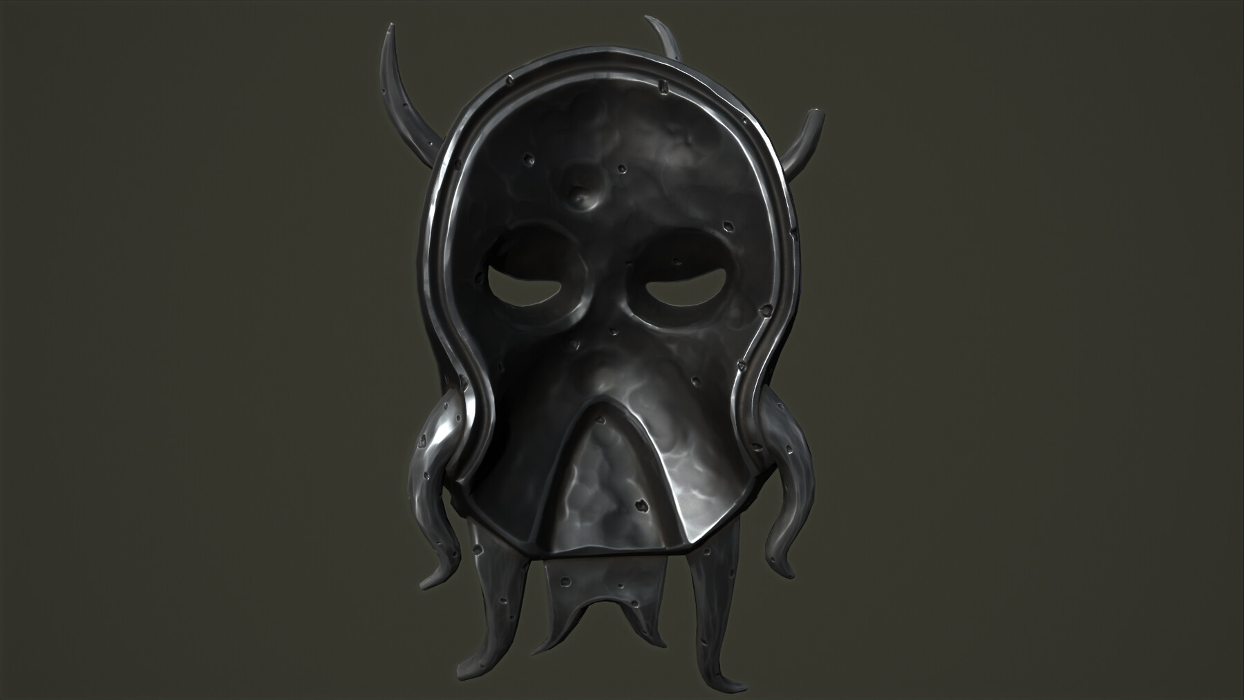 ArtStation Cultist Mask Game Assets   File 