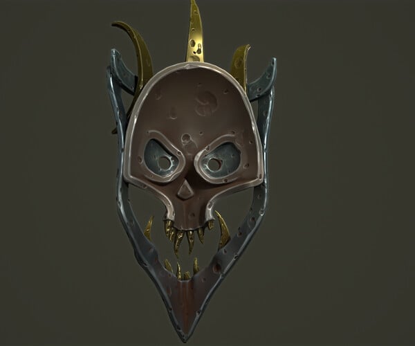 ArtStation - Skeleton mask | Game Assets