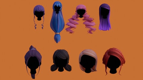 Woman Hair Collection