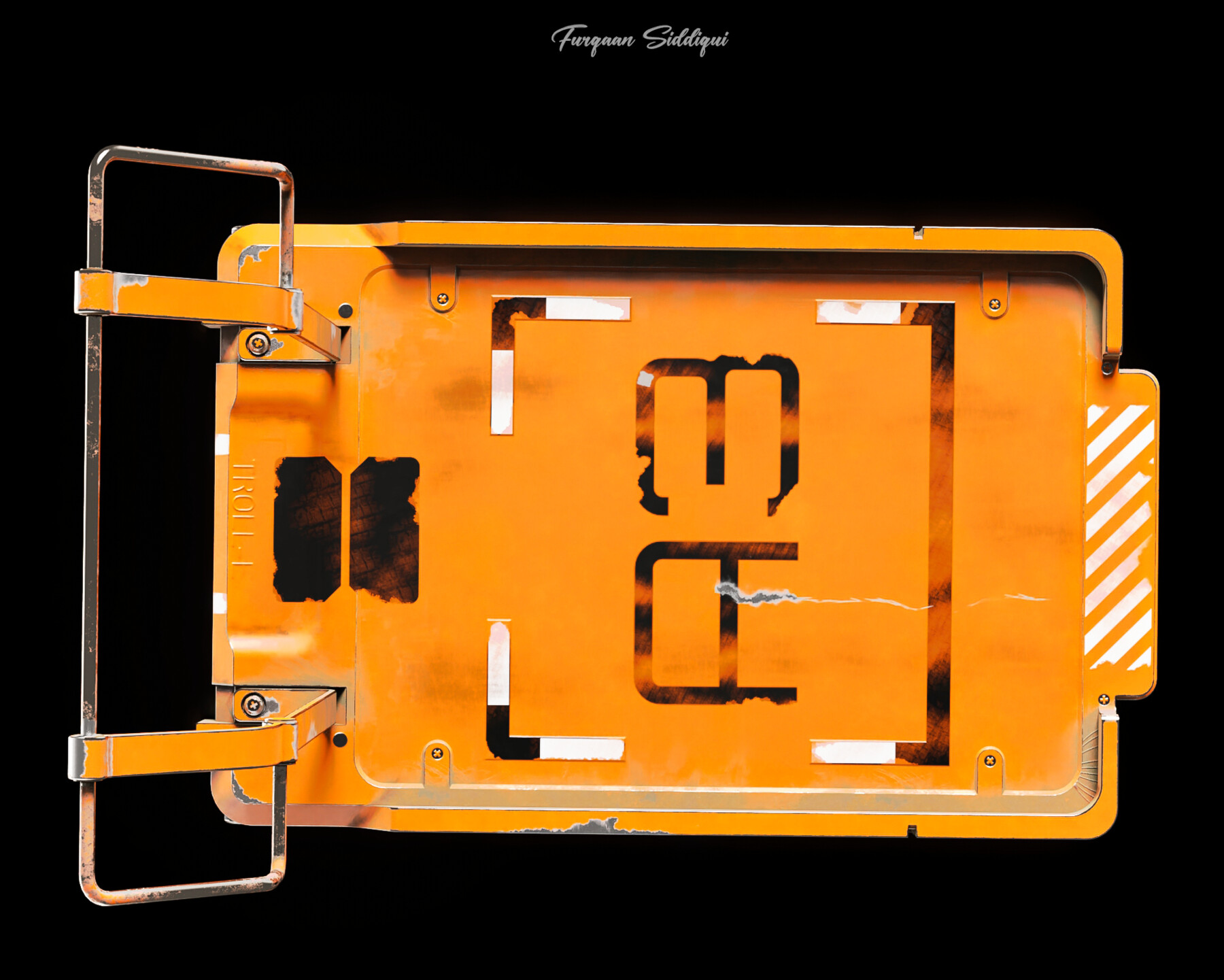 ArtStation SciFi Trolley Game Assets