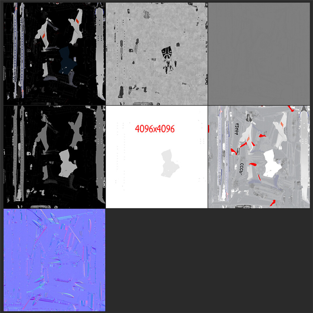 ArtStation - Tu 104A | Resources