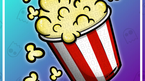 Twitch Emote: Popcorn