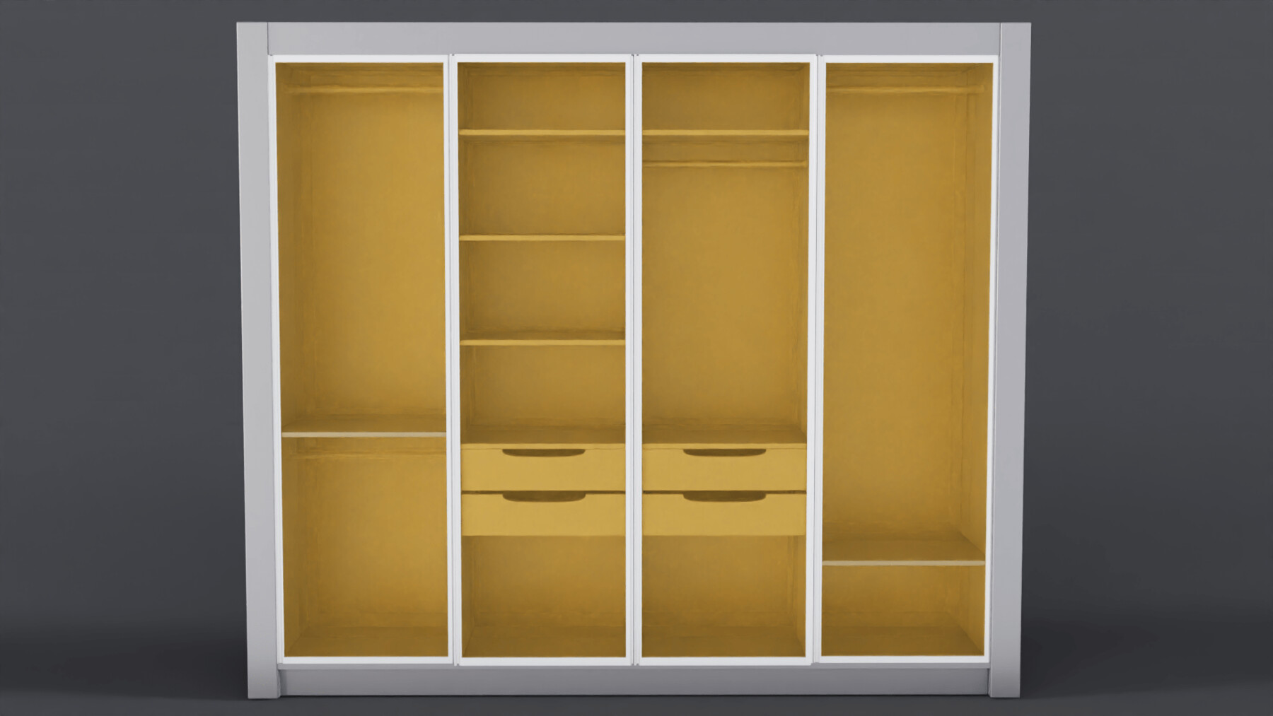 ArtStation - CLEAR GLASS WARDROBE | Resources