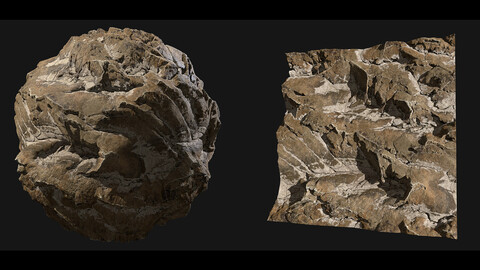 Rock Cliff - Texture Maps - Free Download