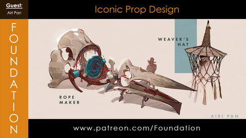 Foundation Art Group - Iconic Prop Design with Airi Pan