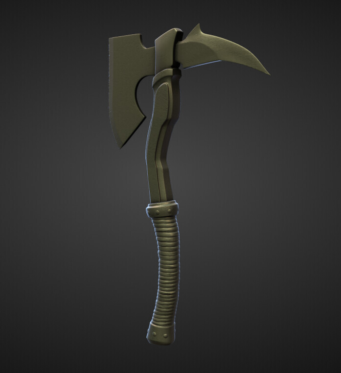 Artstation - Axe5 High And Low Poly 