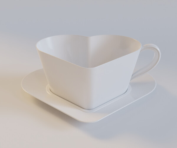 ArtStation - heart shaped cup | Resources