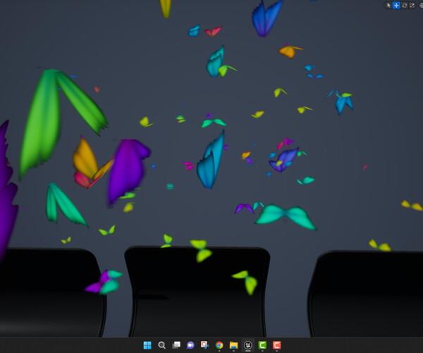ArtStation Unreal engine 5 butterfly effect Game Assets