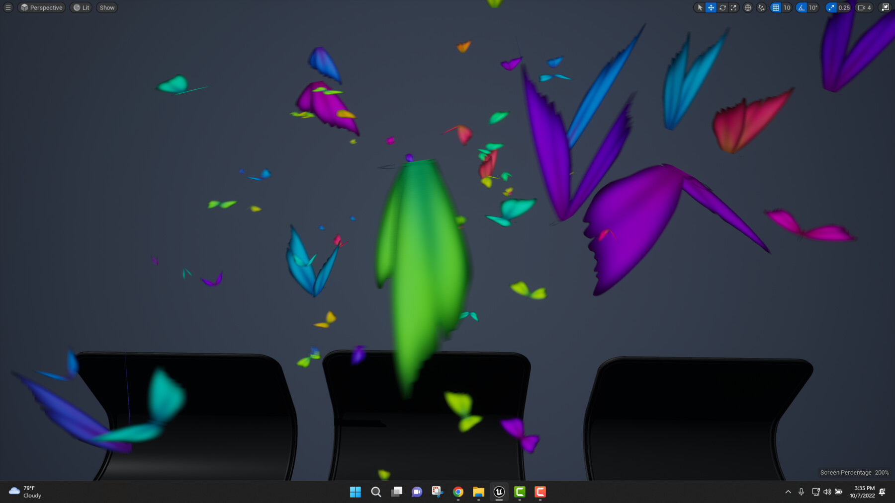 ArtStation Unreal engine 5 butterfly effect Game Assets