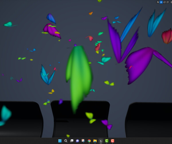 ArtStation Unreal engine 5 butterfly effect Game Assets