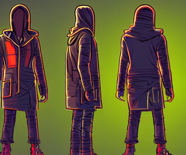 ArtStation - 13 faceless Design V2 1300 jpg collection | Artworks