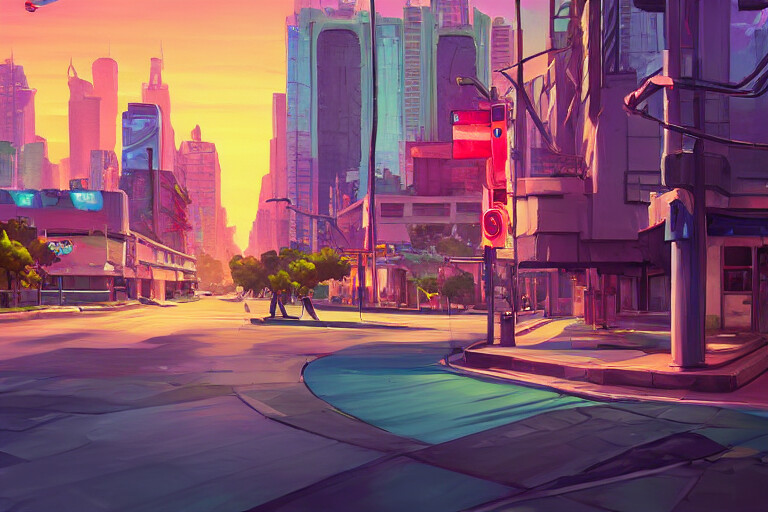 ArtStation - 15 Gta6 city 850 jpg background collection | Artworks