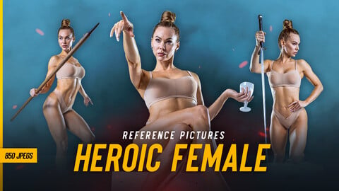 Heroic Female Reference Pictures