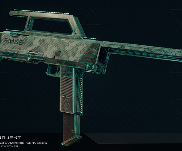 ArtStation - FMG-9 Free Model | Game Assets