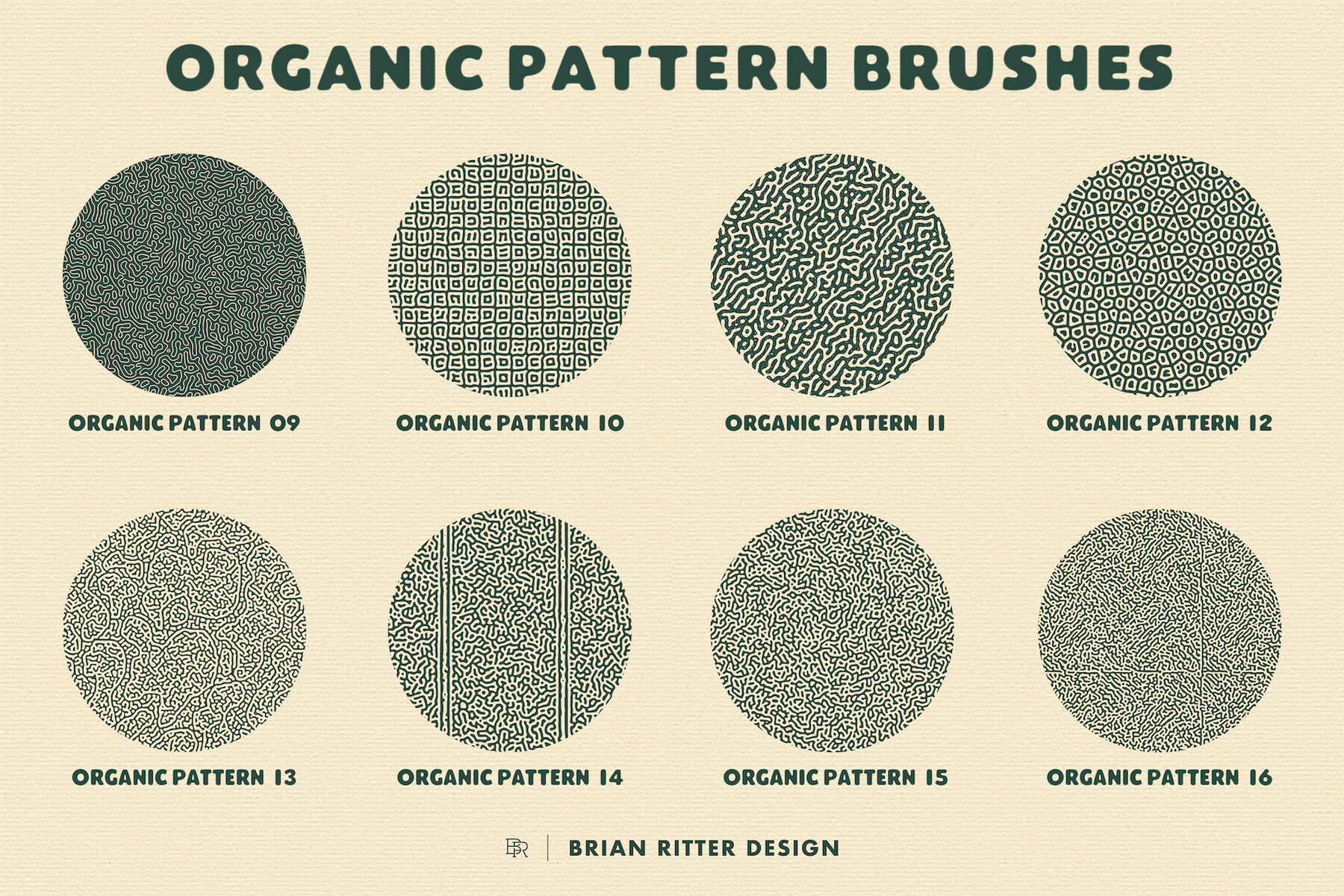 ArtStation Organic Brush Kit for Procreate Brushes