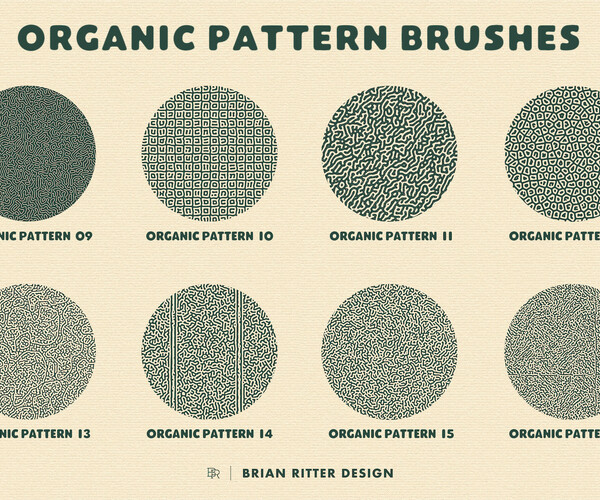 ArtStation - Organic Brush Kit for Procreate | Brushes