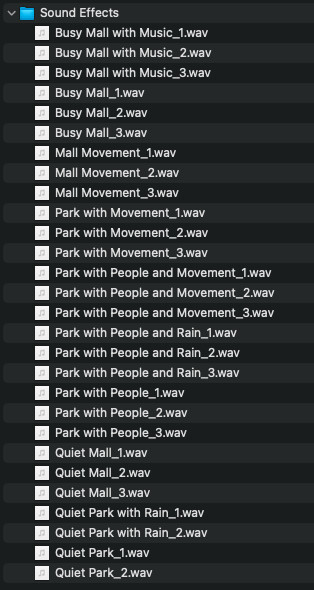 ArtStation - Park and Mall Ambience | Game Assets