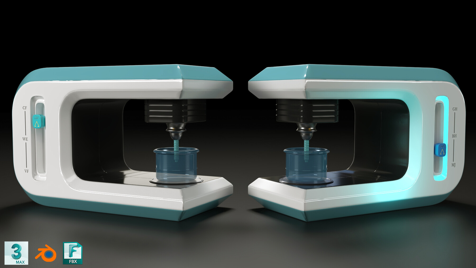 ArtStation scifi laboratory equipmentmodern laboratory 3D model