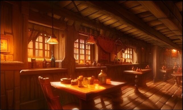 ArtStation - 02 Tavern of the old world 480 jpg artstation pack | Artworks