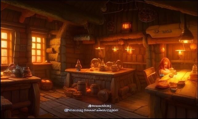 ArtStation - 02 Tavern of the old world 480 jpg artstation pack | Artworks