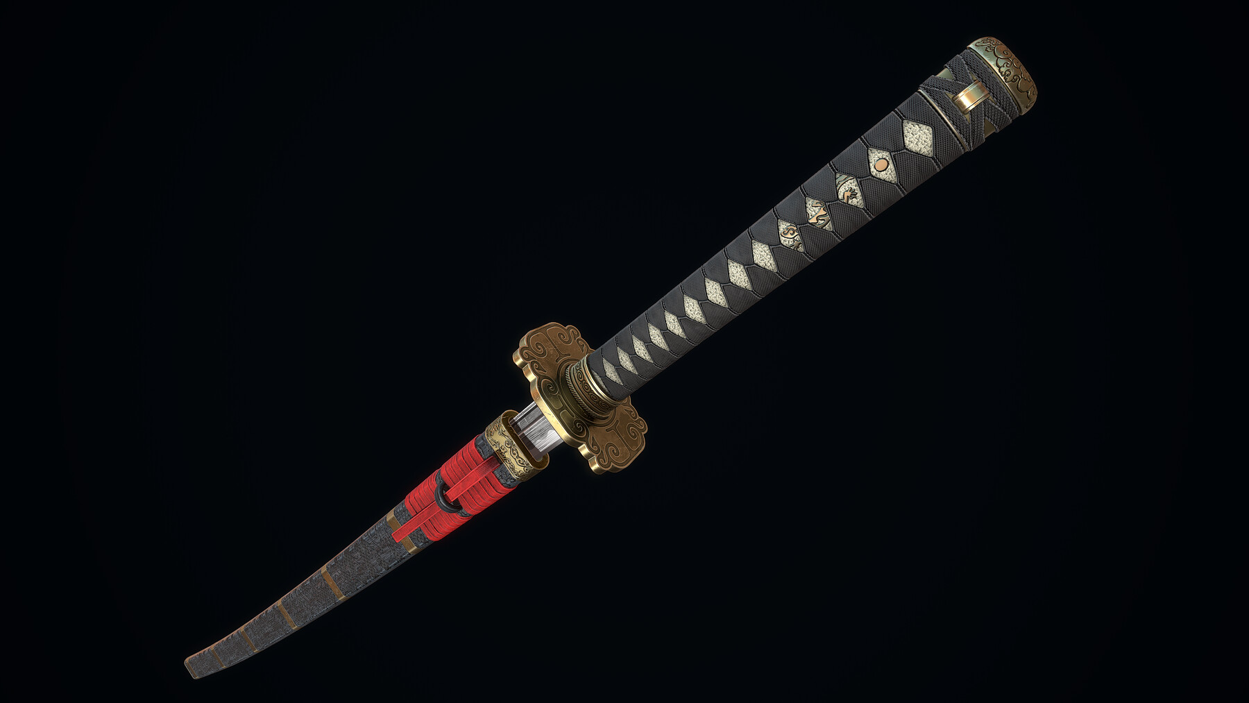 ArtStation - Great Samurai Katana | Game Assets