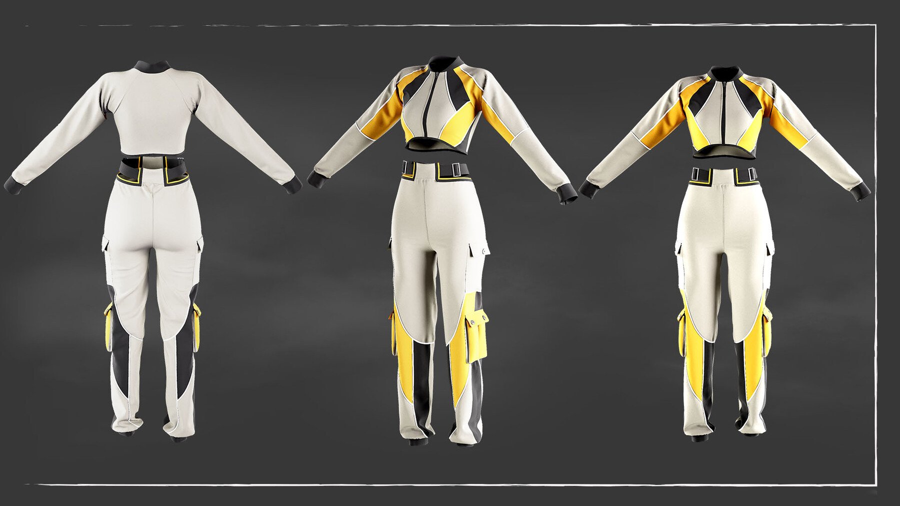 ArtStation - Sport outfit | Game Assets