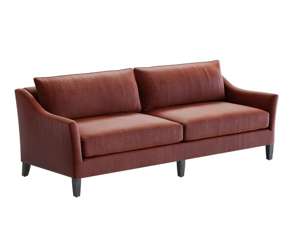 ArtStation 3D Model / Crate&Barrel Keely Sofa Resources