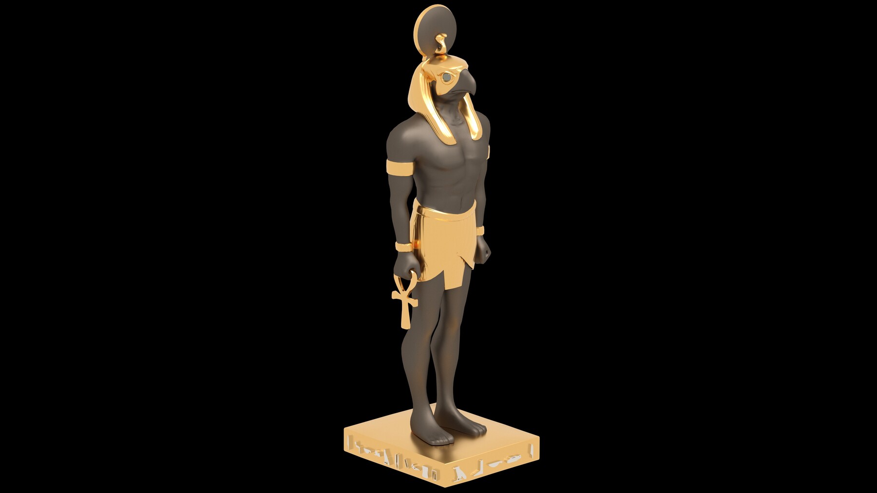 ArtStation - Ancient Egyptian God Horus 4K | Resources