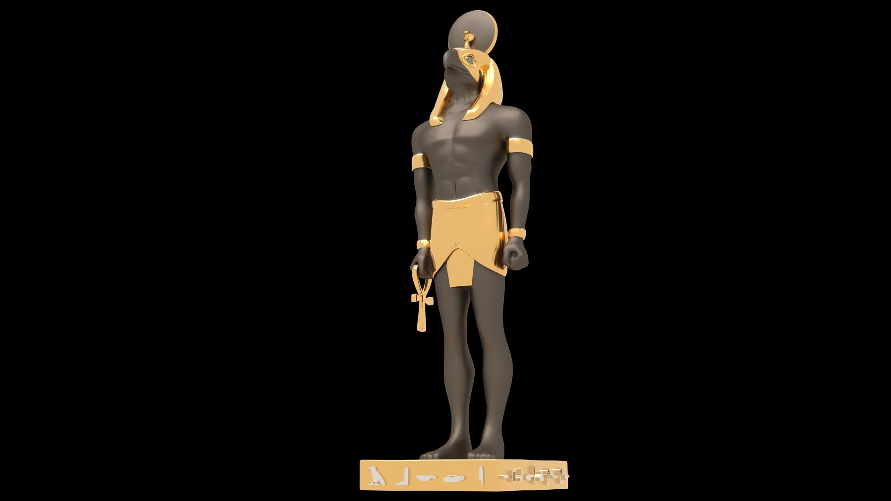 ArtStation - Ancient Egyptian God Horus 4K | Resources