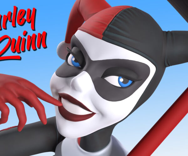 ArtStation - Harley Quinn - 3D Print Model (STL) | Resources